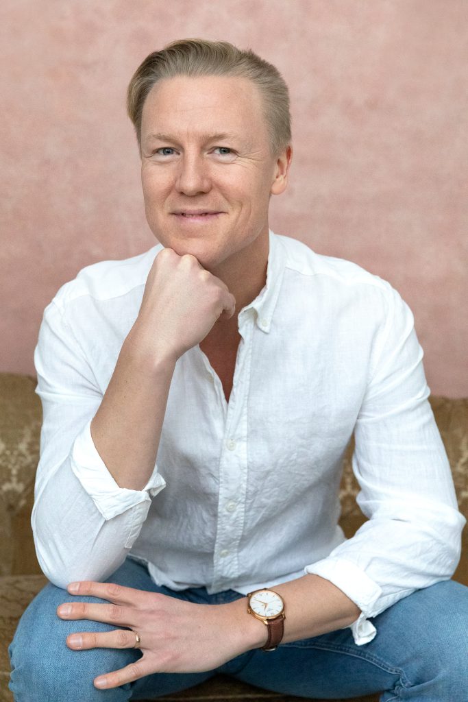 Fredrik Blomqvist, författare till Rik matematik och Lust och fägring.
