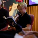 Carl Blomvist högläser Norrskenet på Frejo-release