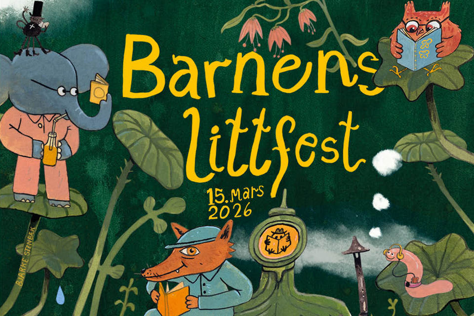 Barnens littfest 2026_Illustration Bjarke Stenbæk Kristensen