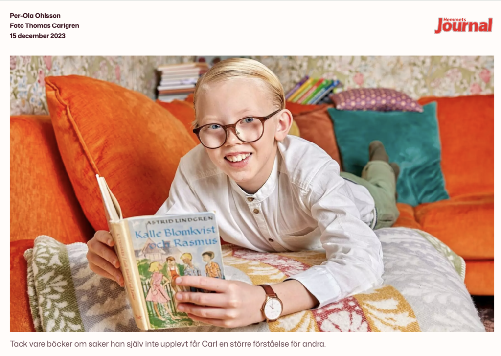 Hemmets Journal om Carl boktipsar Blomqvist_Foto Thomas Carlgren