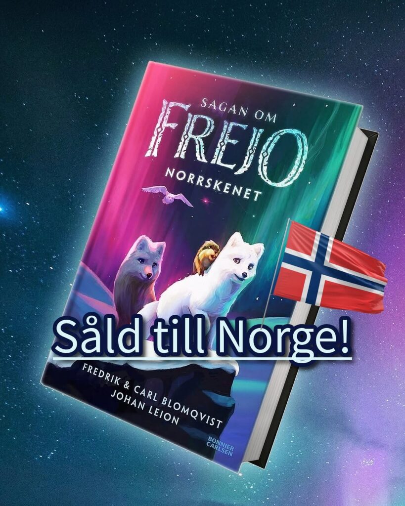 Sagan om Frejo såld till Cappelen Damm i Norge